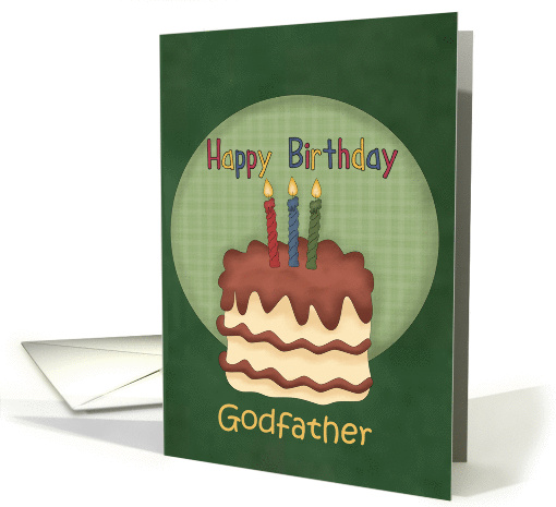 Godfather Happy Birthday card (1004317)