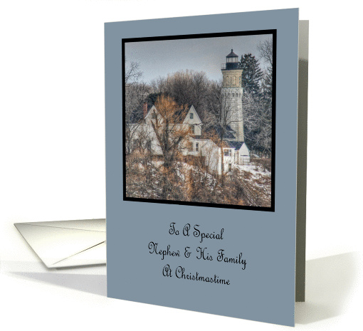 Christmastime Wishes Nephew & His Family card (1192624)