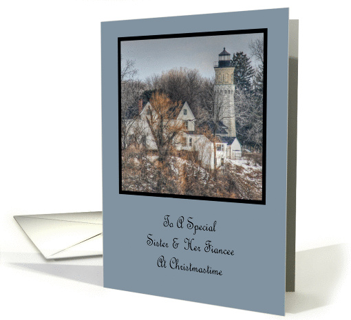 Christmastime Wishes Sister & Her Fiancee card (1192678)