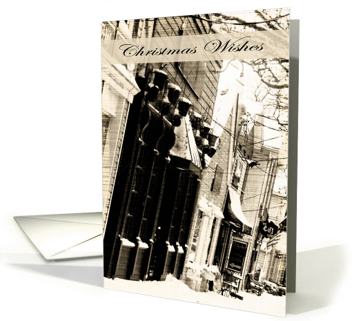 Christmas Wishes Lewiston Village Christmas card (1200004)