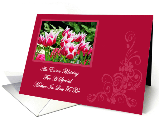 Spring Tulips Blessing Mother In Law To Be Easter card (1236480)