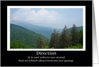 Direction Card, Mountains card