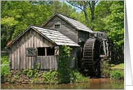 Mabry Mill Blank Card