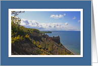 Scenic Chimney Bluffs Blank Card