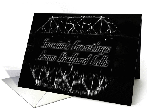 Bedford Falls Season's Greetings card (336807)