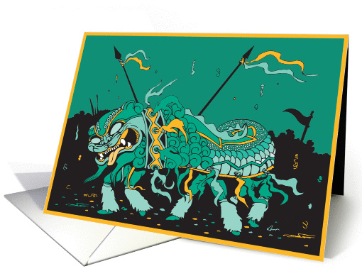 Dragon Chinese New Year card (343502)