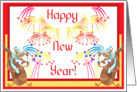 Dragons Chinese New Year Card