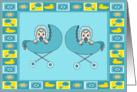 Baby Boys Adoption Congratulations Card