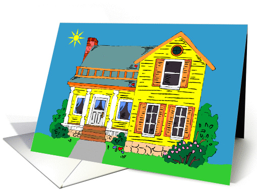 New Home Congratulations card (345195)