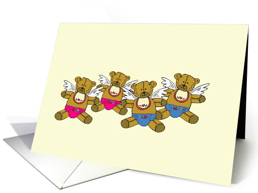 Quadruplets Little Angels card (347318)