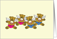 Quadruplets Little Angels Card