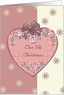 Our 5th Christmas Card