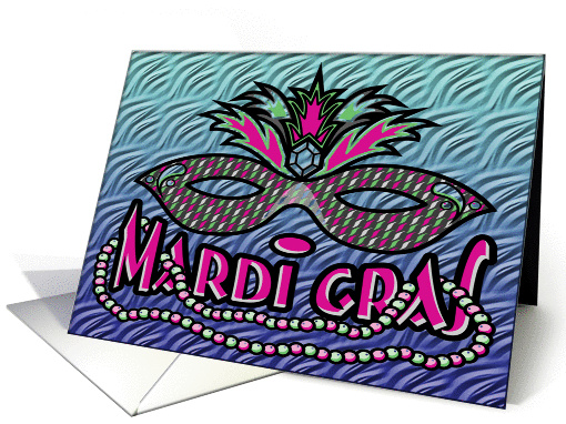 Mardi Gras card (349926)