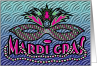 Mardi Gras Card