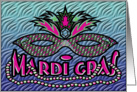 Mardi Gras Card