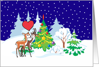 Cute Christmas Love Card