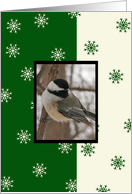 Chickadee Employee Christmas Card