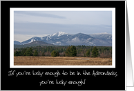 Adirondacks Blank Card