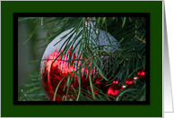 Christmas Ornament Irish Blessing Card