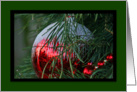 Christmas Ornament Irish Blessing Card