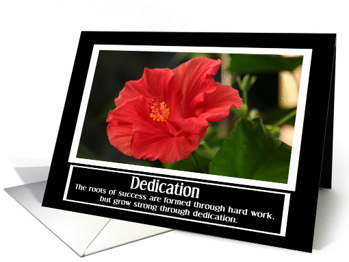 Dedication card (356810)