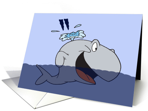 Whale Of An 11th Birthday card (378056)