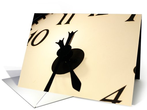 The Buffalo Central Terminal Clock Blank card (464438)