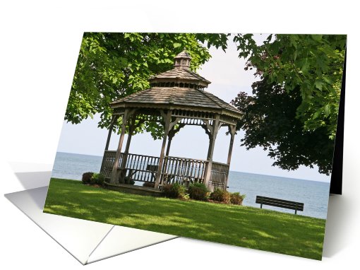 Gazebo On The Lake card (464445)