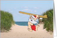 Santas Vacation Christmas Card