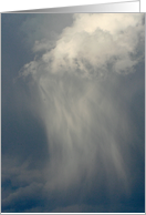Rain From The Clouds Blank Card