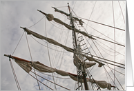 Brigantine Sails Blank Card
