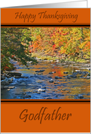 Godfather Happy Thanksgiving Card