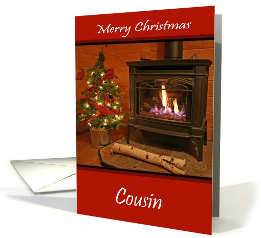 Cousin Merry Christmas card (515242)