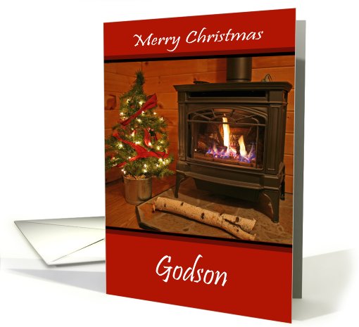 Godson Merry Christmas card (515253)