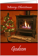 Godson Merry Christmas Card