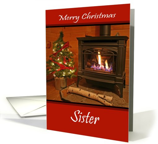 Sister Merry Christmas card (515426)