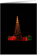Tree Lights Christmas Card