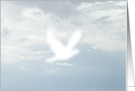 Bird in the Clouds card