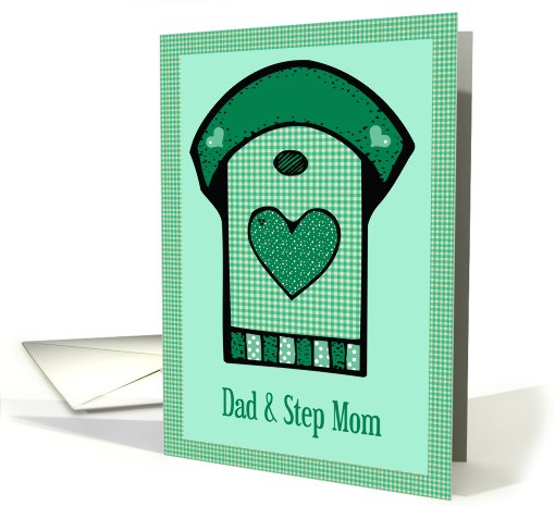 Dad And Step Mom Congratulations New Home card (571276)