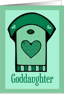 Goddaughter Congratulations New Home Card