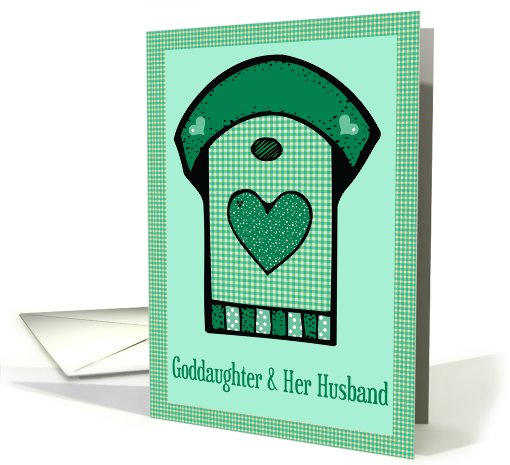 Goddaughter And Her Husband Congratulations New Home card (571280)