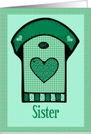 Sister Congratulations New Home Card