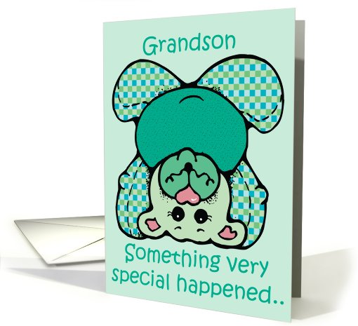 Grandson Something Special Adoption Day card (572829)