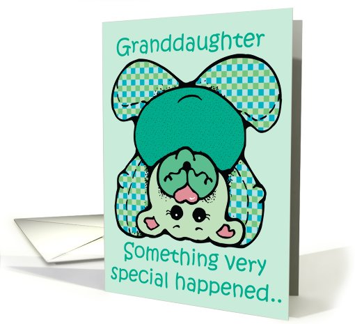 Granddaughter Something Special Adoption Day card (572831)