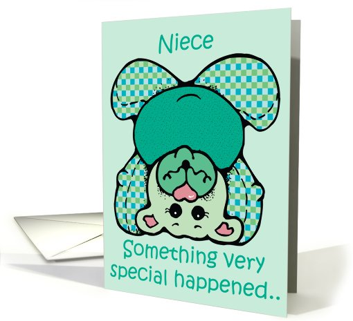 Niece Something Special Adoption Day card (572832)