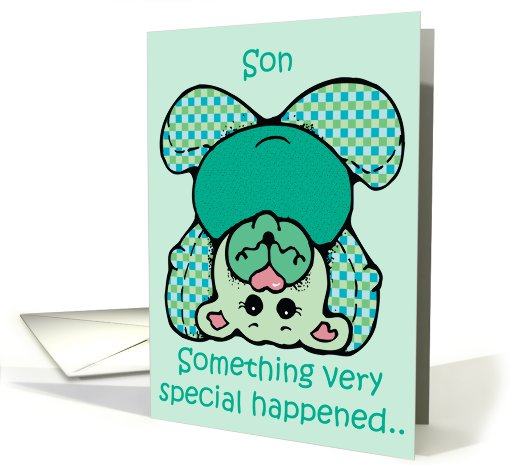 Son Something Special Adoption Day card (572835)