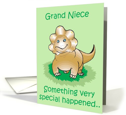 Special Grand Niece Adoption Day card (572969)