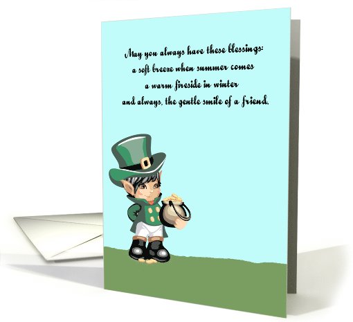 Adorable Happy Saint Patricks Day card (574748)