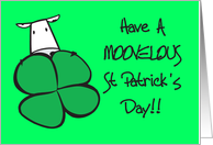 Moovelous St Patricks Day Card