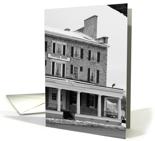 Frontier House Blank card (576434)